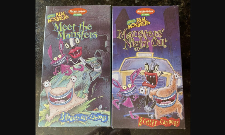 AAAHH!! REAL MONSTERS: MEET THE MONSTERS AND MONSTERS NIGHT OUT VHS PROMO